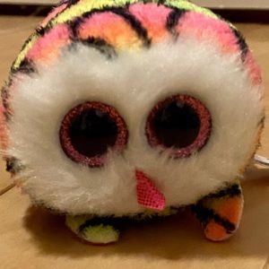 Teenie Ty Beanie Baby Hootie NWOT